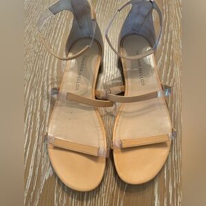 Tamara Mellon flatline sandals size 38